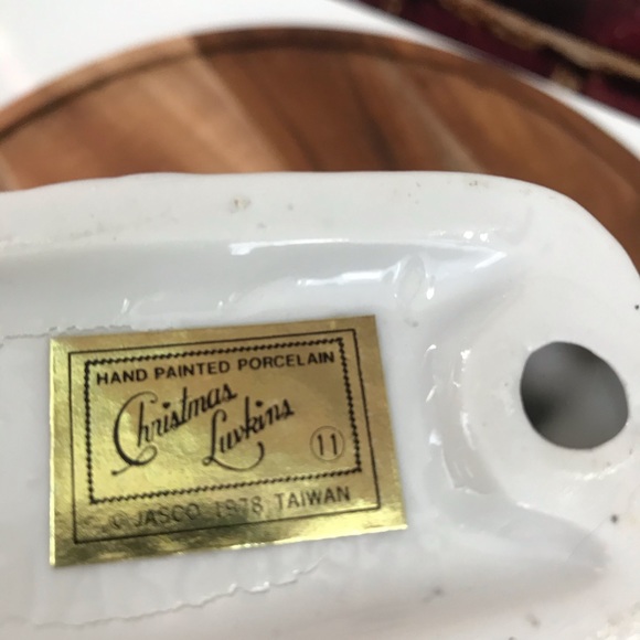 Jasko Christmas Luvkins 1978 Boy Figurine Candle H - Picture 4 of 4